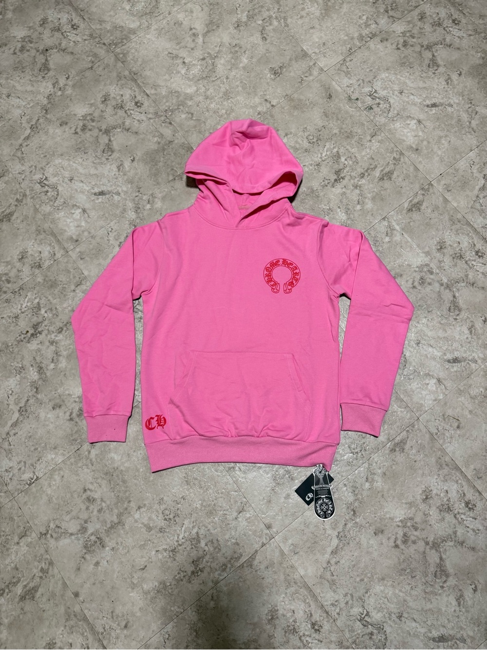 Chrome Hearts Pink Hoodie